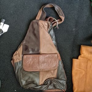 Brown Leather Men's Bag